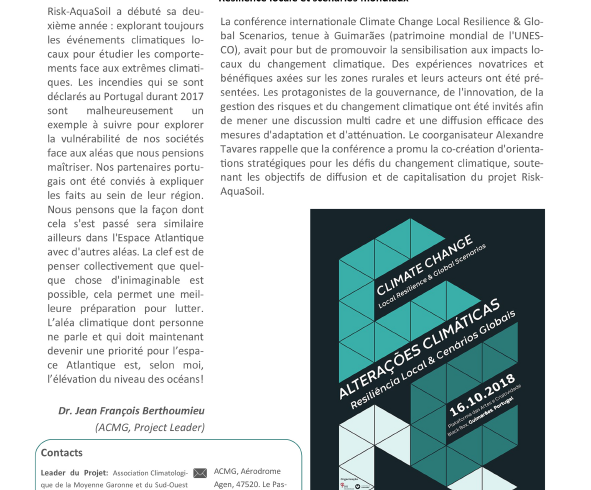 Newsletter 2 – Novembre 2018